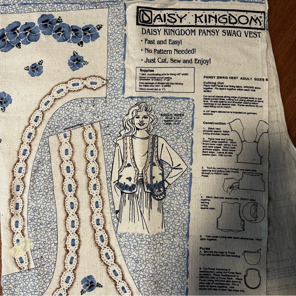 90’s Uncut Daisy Kingdom Swag Vest